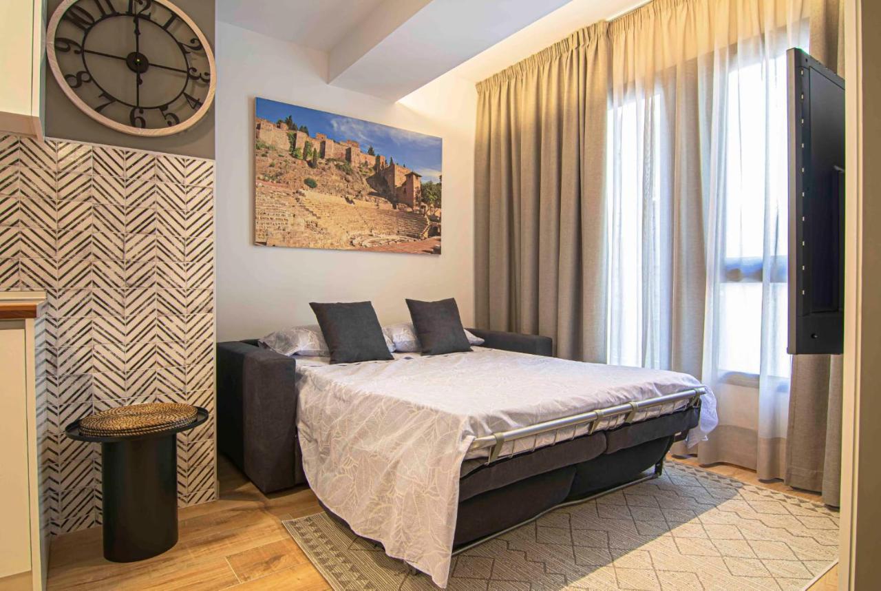 Apartamentos Leonor 말라가 외부 사진